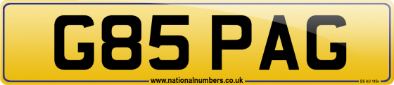 G85 PAG