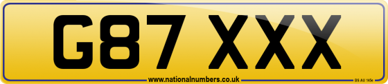 G87 XXX