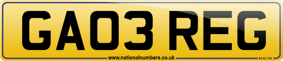 GA03 REG