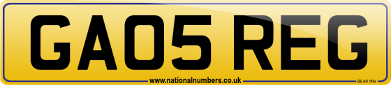 GA05 REG