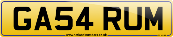 GA54 RUM