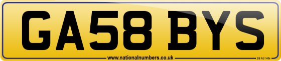GA58 BYS