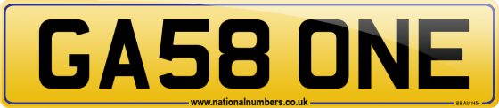 GA58 ONE