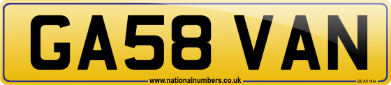 GA58 VAN