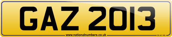 GAZ 2013