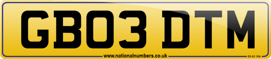 GB03 DTM