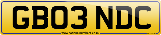 GB03 NDC