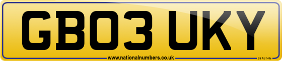 GB03 UKY