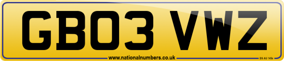 GB03 VWZ