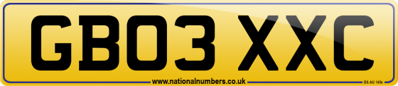 GB03 XXC