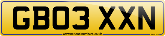 GB03 XXN
