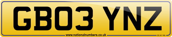 GB03 YNZ