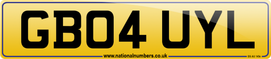 GB04 UYL