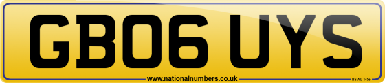 GB06 UYS