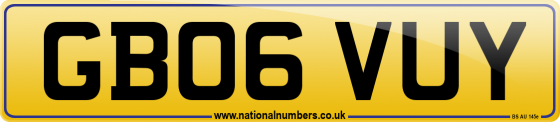 GB06 VUY