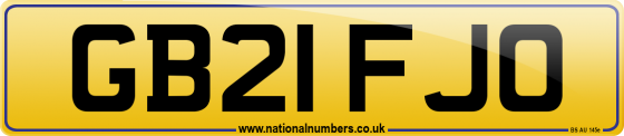GB21 FJO