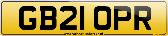 GB21 OPR