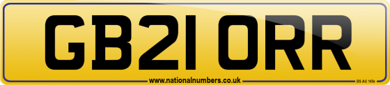 GB21 ORR