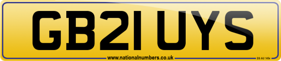 GB21 UYS