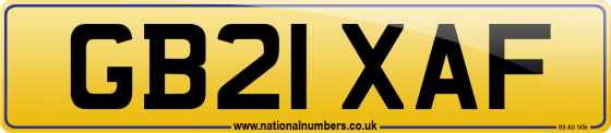 GB21 XAF