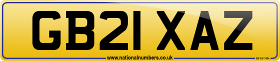 GB21 XAZ
