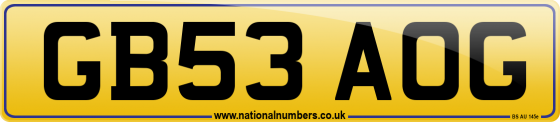 GB53 AOG