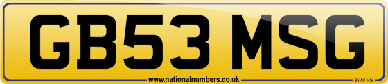 GB53 MSG