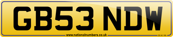 GB53 NDW