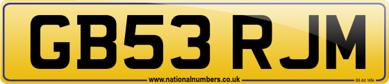 GB53 RJM