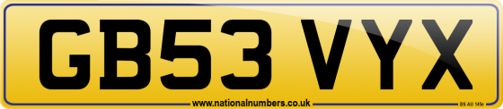 GB53 VYX