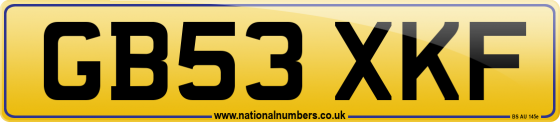 GB53 XKF