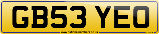 GB53 YEO