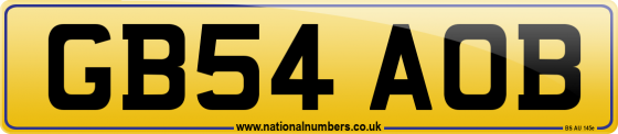GB54 AOB