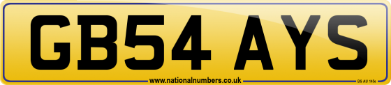 GB54 AYS