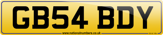 GB54 BDY