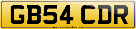 GB54 CDR