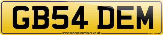 GB54 DEM