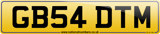GB54 DTM