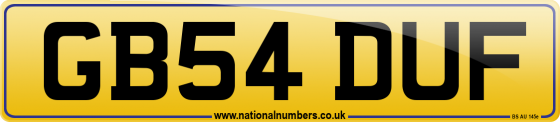GB54 DUF