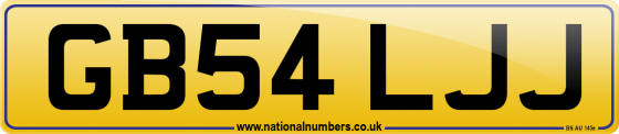 GB54 LJJ