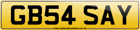 GB54 SAY
