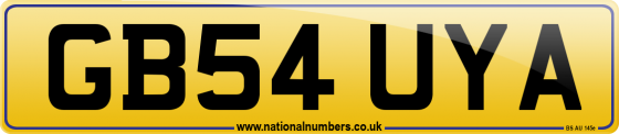 GB54 UYA