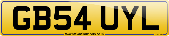 GB54 UYL