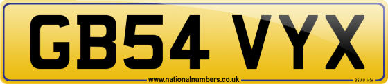 GB54 VYX