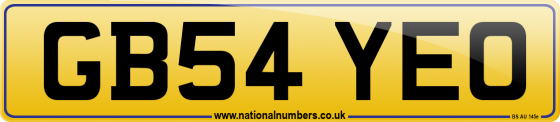 GB54 YEO