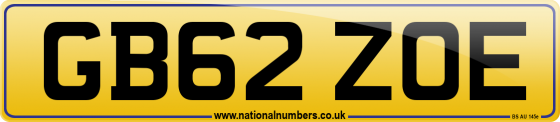 GB62 ZOE