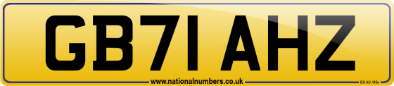 GB71 AHZ