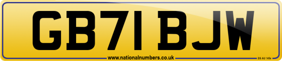 GB71 BJW