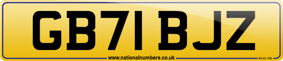 GB71 BJZ