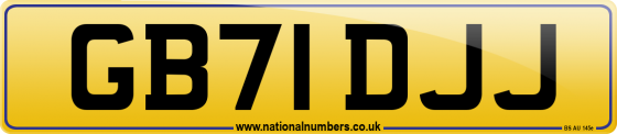 GB71 DJJ